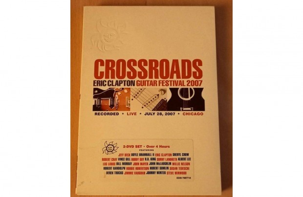 Eric Clapton - Crossroads Guitar Festival 2007 dupla dvd