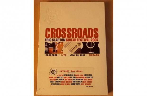 Eric Clapton - Crossroads Guitar Festival 2007 dupla dvd