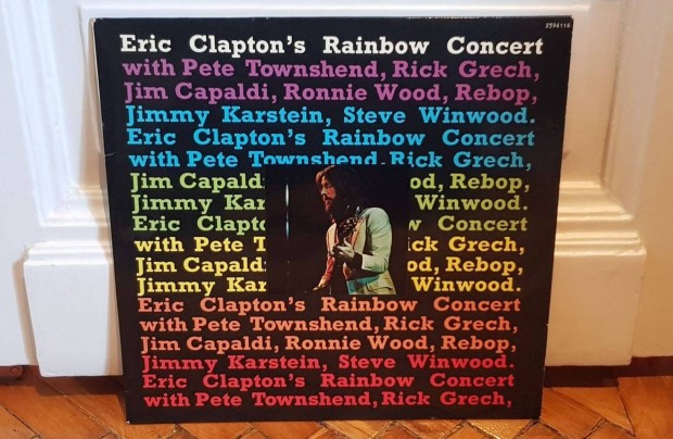 Eric Clapton - Eric Clapton's Rainbow Concert LP 1973 Germany