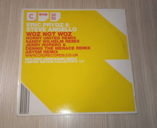 Eric Prydz & Steve Angello - Woz Not Woz (Vinyl,2005)