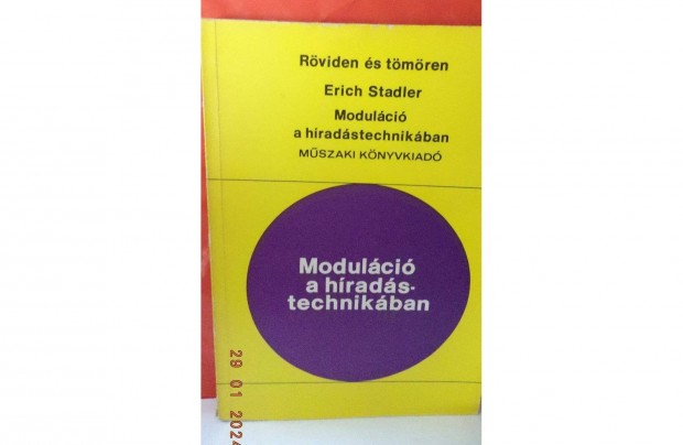 Erich Stadler: Modulci a hiradstecnikban