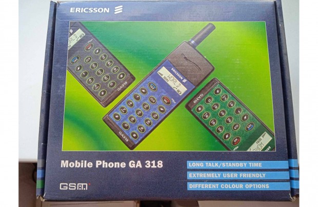 Ericson GA 318 -as mobilok , 2 darab , dobozban , paprjaival