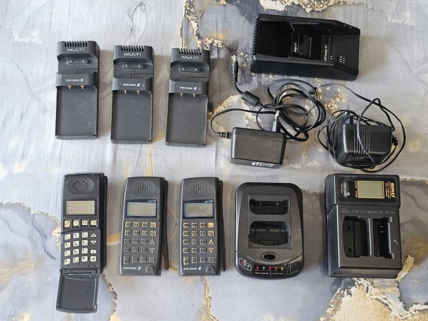 Ericsson 198 , Az első GSM mobilok egyike.