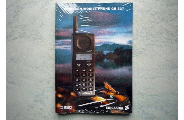 Ericsson GH 337 mobiltelefon eredeti, bontatlan kziknyve - Retro