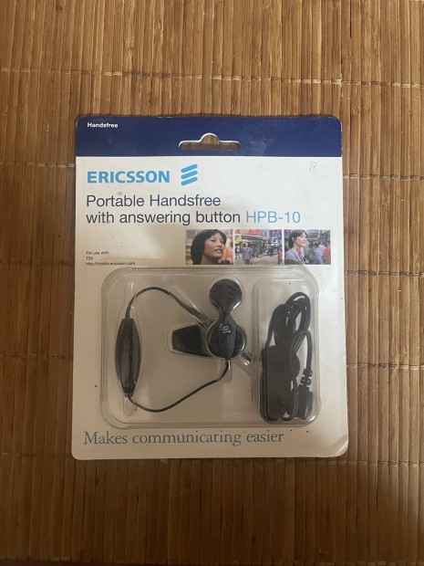 Ericsson Hpb-10 fles, kihangost, bontatlan, NOS