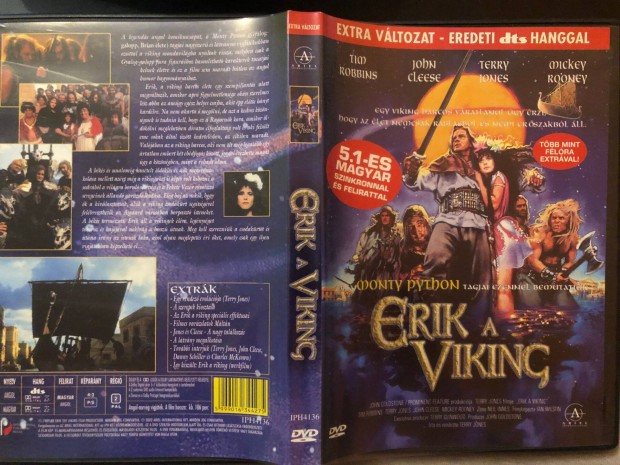 Erik, a viking (Monty Python, extra vltozat) DVD