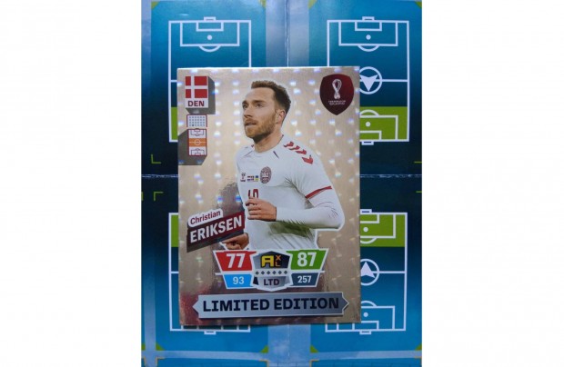 Eriksen (Dnia) Panini Fifa World Cup 2022 Qatar XXL Limited krtya