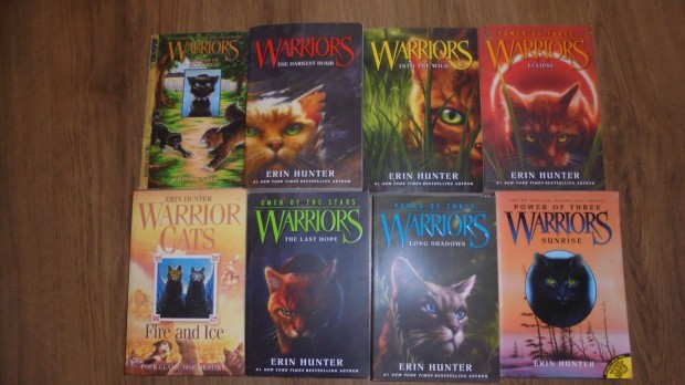 Erin Hunter Warrior knyvek Warrior Cats - tbbfle - angol nyelv