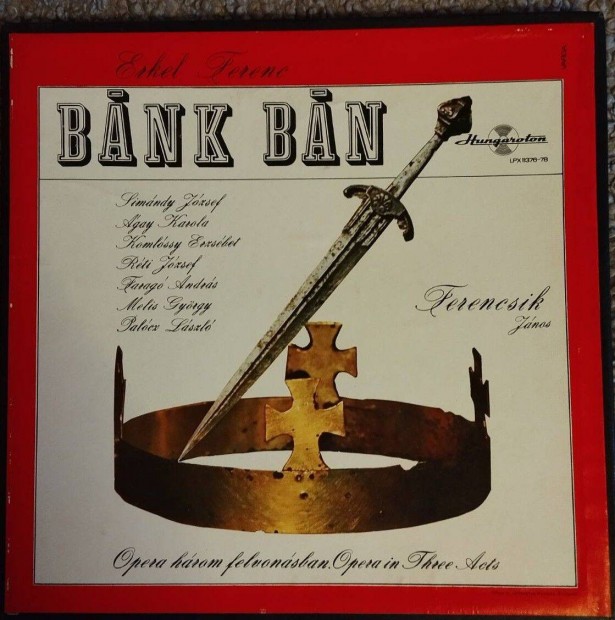 Erkel Ferenc - Bnk Bn (3 LP + box)