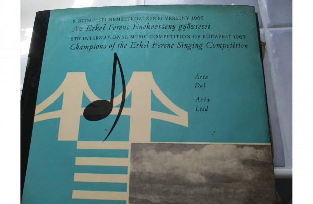 Erkel Ferenc nekverseny 1965 bakelit hanglemez elad