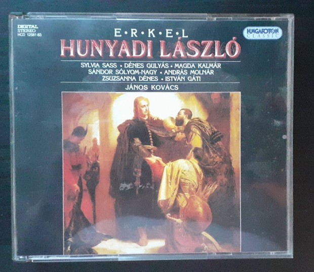 Erkel-Hunyadi Lszl - 3 CD (Hungaroton classic) - elad!