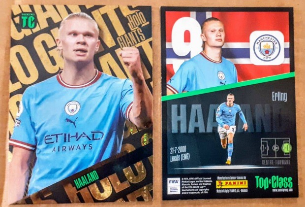 Erling Haaland Manchester City Holo Giants focis krtya Top Class 2023