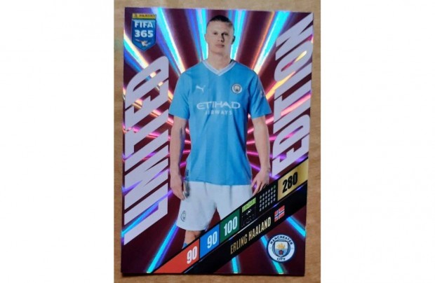 Erling Haaland Manchester City Limited Edition focis krtya FIFA 2024