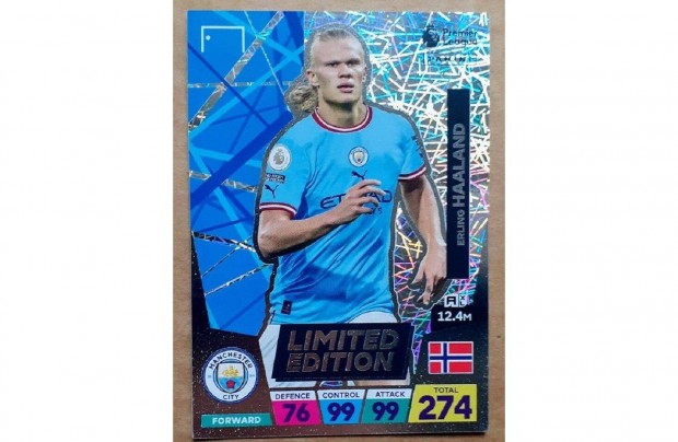 Erling Haaland Manchester City Limited focis krtya PL 2023