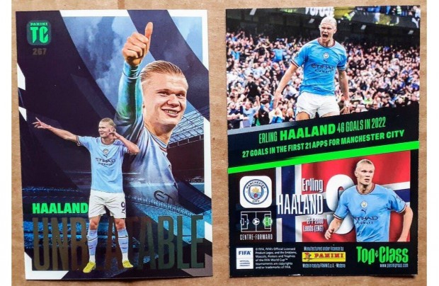 Erling Haaland Manchester City Unbeatable focis krtya Top Class 2023