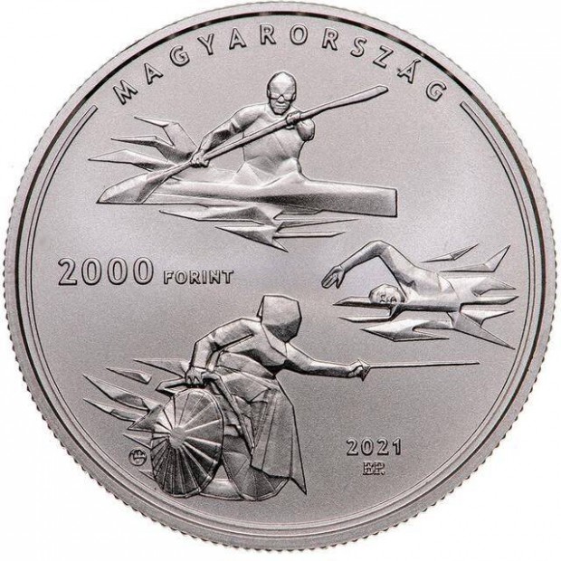 Érme 2000Ft Tokyo Nyári Olimpia Tokió 2000 Forint Érem BU 2020 UNC _