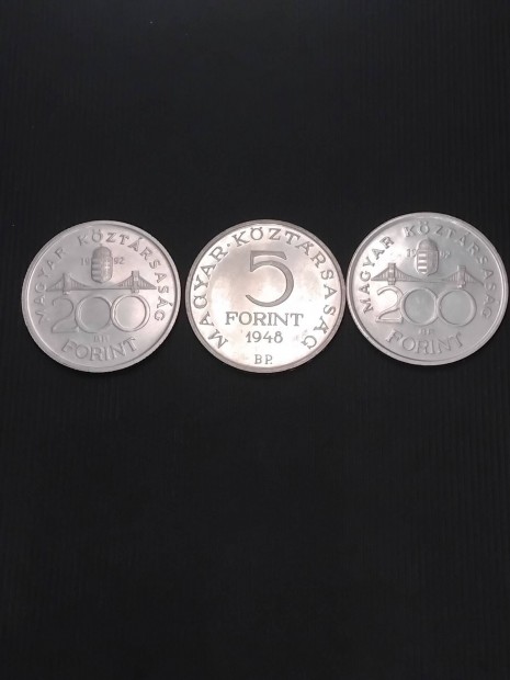 Érme pénz ezüst forint 1948