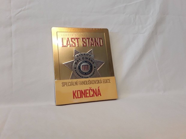 Ernek erejvel (The Last Stand) blu ray (bluray) steelbook szinkronos