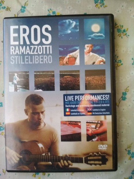 Eros Ramazotti koncert DVD elad