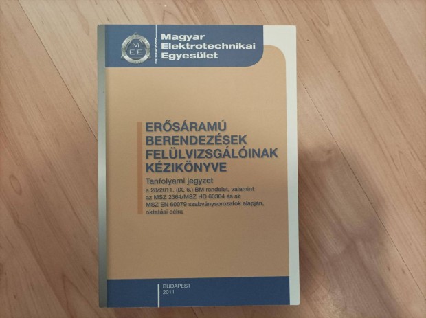 Erősáramú villamos kézikönyv eladó új!!