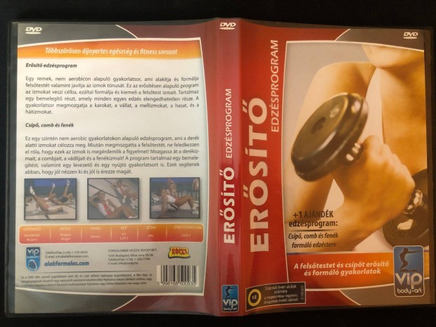 Erst edzsprogram (karcmentes) DVD