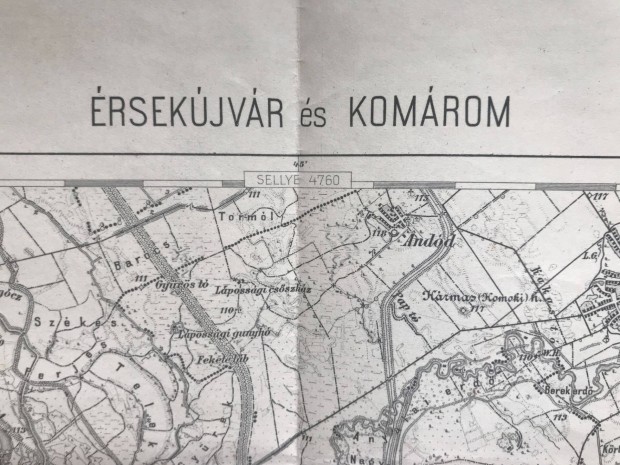 rsekjvr s Komrom trkp az 1920-as vekbl