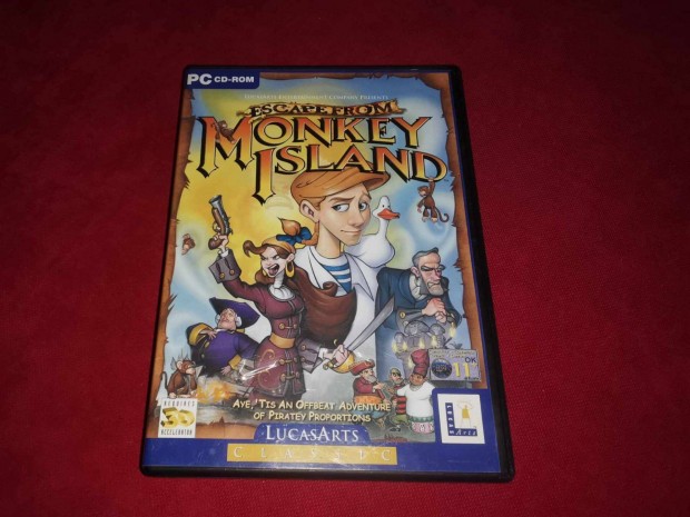 Escape From Monkey Island (pc cd)