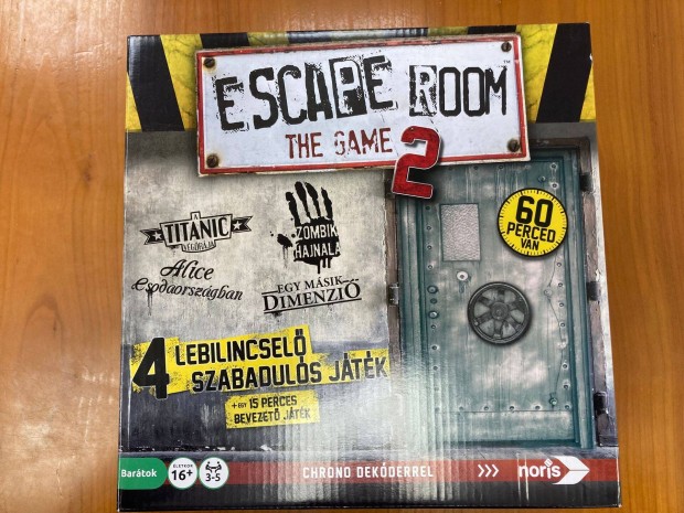 Escape Room 2 magyar nyelv szabaduls trsasjtk elad