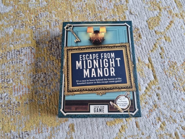 Escape from Midnight Manor - new escape room board game