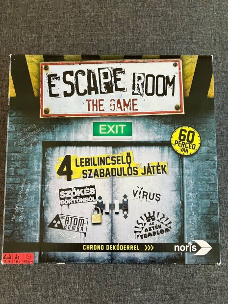 Escape room The Game - Szabaduls szoba trsasjtk