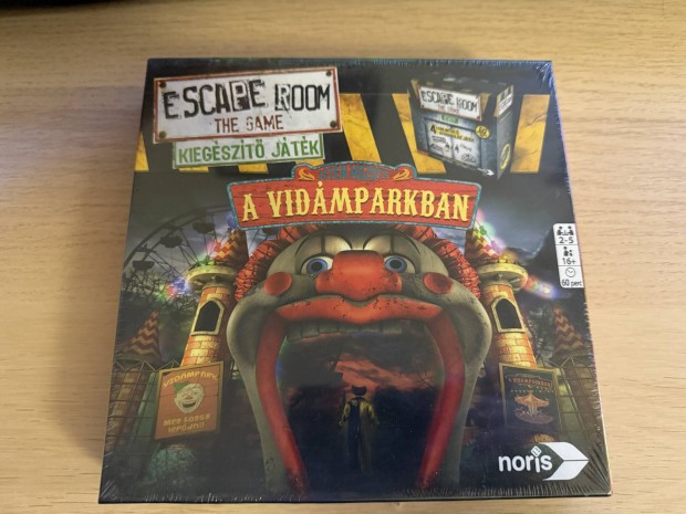 Escape room - A vidmparkban kiegszt - Bontatlan