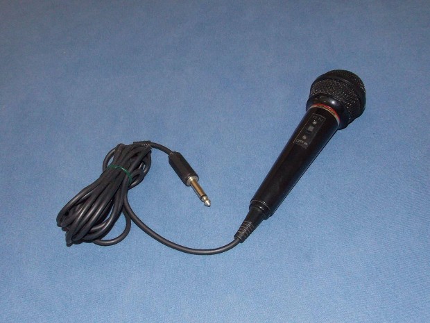 Escom dinamikus mikrofon 6,3 mm jack csatlakozs, 2 mter kbellel