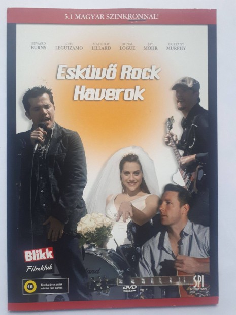 Eskv, rock, haverok DVD (paprtokos) (posta 255 Ft)