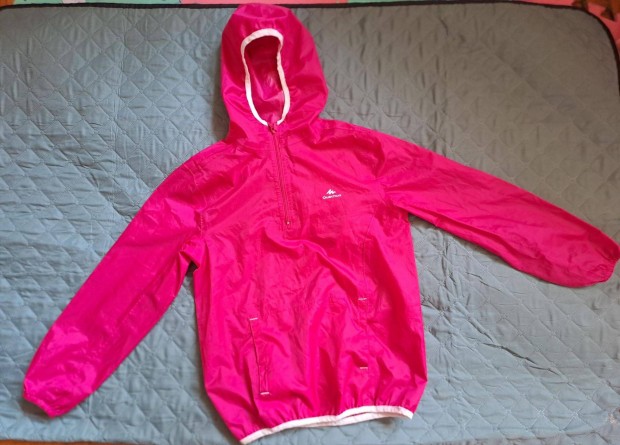 Esőkabát Lány magenta 8-10 éves Quechua