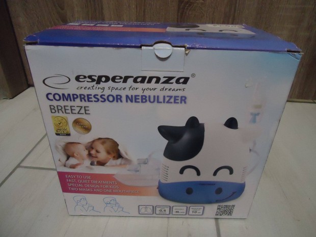 Esperanza Breeze inhall kszlk fekete-fehr (j)