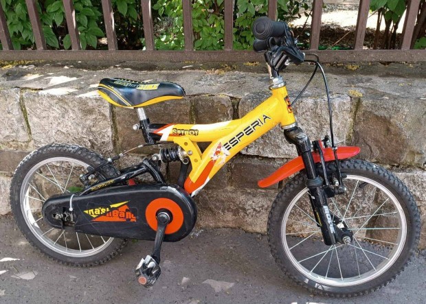 Esperia Spy Boy gyerek bicikli kerkpr 16-os mret