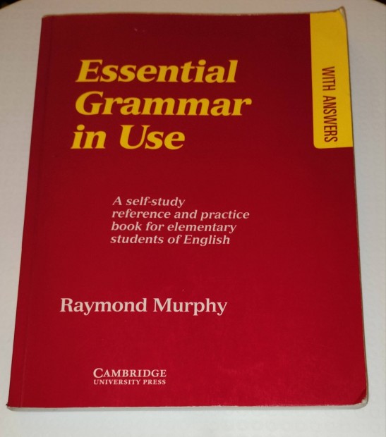 Essential Grammar in use Raymond Murphy vlaszokkal Cambridge 