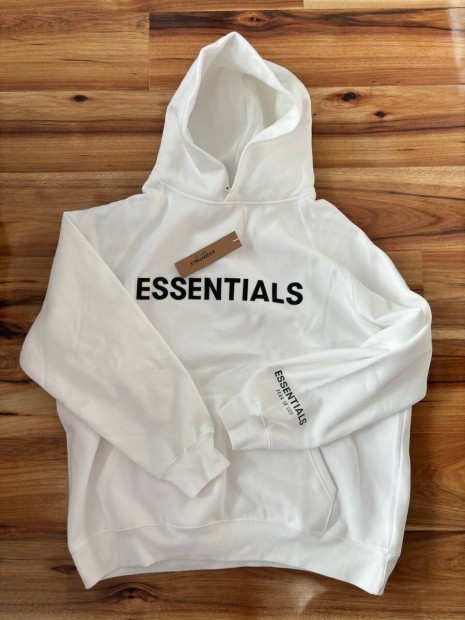 Essentials,Fear Of God Ultra White Hoodie