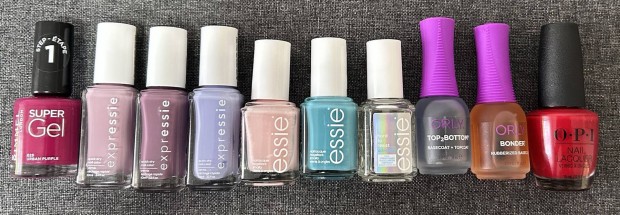 Essie,Orly,OPI, Rimmel Krmlakk csomag