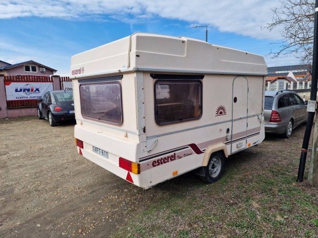 Esterel 380 �sszecsukhato kemenyfalas lakokocsi friss muszakival