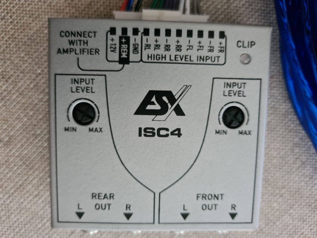 Esx ISC4 magas - mély átalakító, adapter gyári (OEM) autó rádióhoz