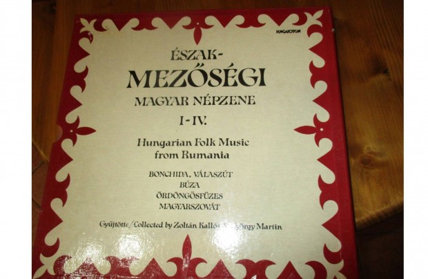 szak-Mezsgi magyar npzene dszdobozos LP hanglemez album elad