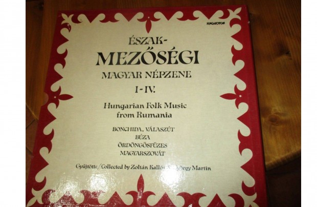 szak-Mezsgi magyar npzene dszdobozos bakeli hanglemez album elad