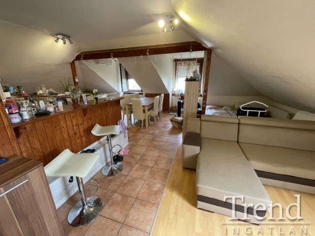 Esze Tam�s utc�ban tet�t�ri lak�s elad�!