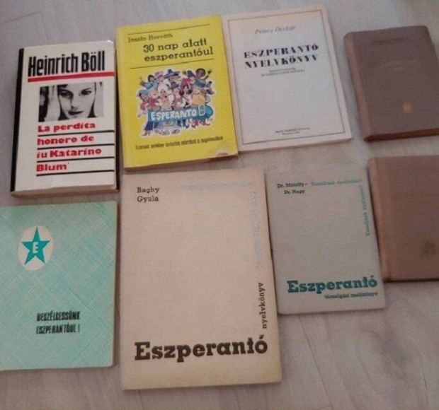 Eszperant nyelvknyvek, sztrak, knyv