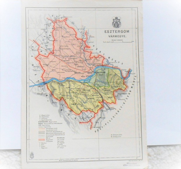 Esztergom Vrmegye 1941 rgi Trkp