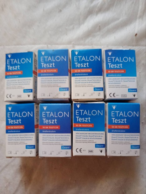 Etalon Teszt csk 50 db os 8 dobozzal 