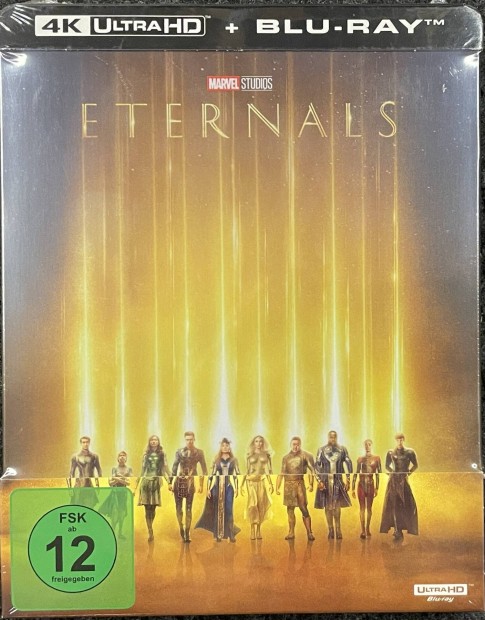 Eternals (4K UHD + BD) steelbook (nincs magyar)