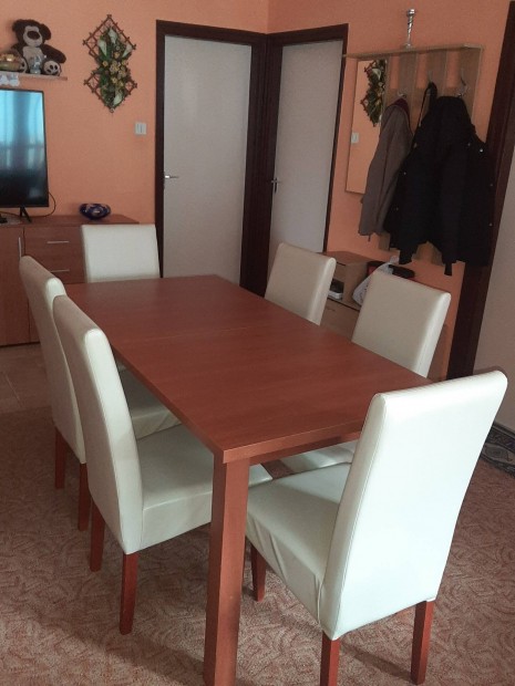Étkezőasztal+6 szék