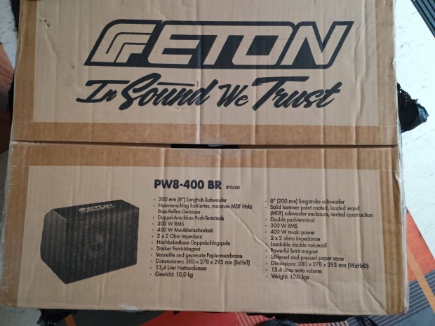 Eton PW8-400 BR mlylda, j bontatlan